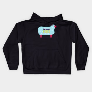 We don't like BAAAAD Vibes here Kids Hoodie